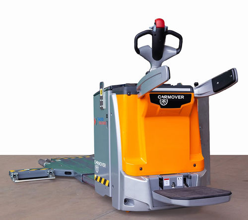 Trattore per veicolo - CarMover 1200 - Tracked Machines Italia SRL - elettrico / su ruote / a guida a bordo