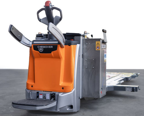 Trattore per veicolo - CarMover XL - Tracked Machines Italia SRL - elettrico / su ruote / a guida a bordo