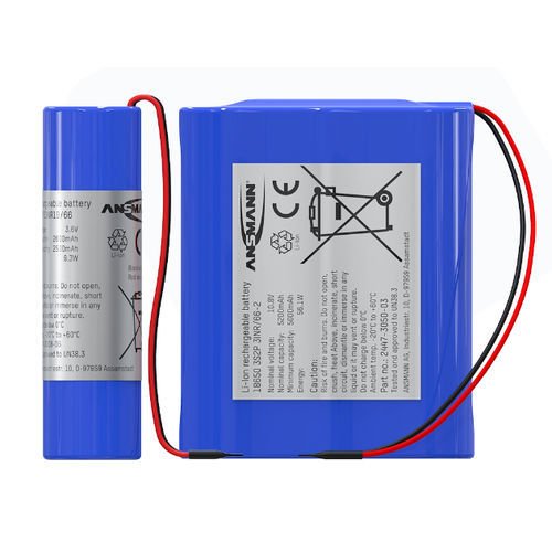 Batteria Li-ion - Ansmann AG - rettangolare / cilindrica / 3 V