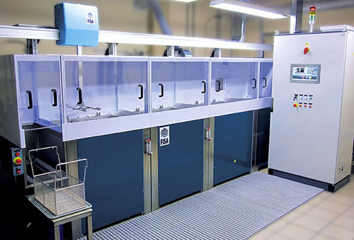 Macchina per pulizia ad ultrasuoni - C40 - Fisa North America - ad acqua / di pezzi / medica