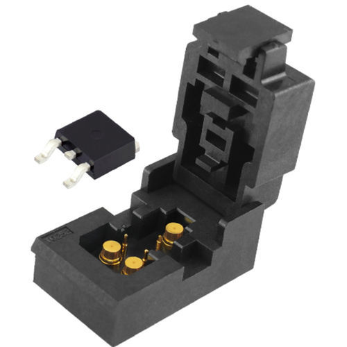 Socket di test di burn-in - GD18-TO252-x-755 - JC CHERRY INC. - per transistor outline (TO) / Kelvin