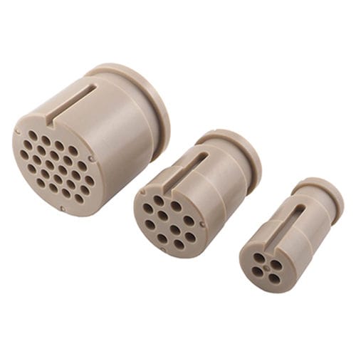 Inserto a pressione - M-PK - JC CHERRY INC. - PTFE / in PEEK / in allumina
