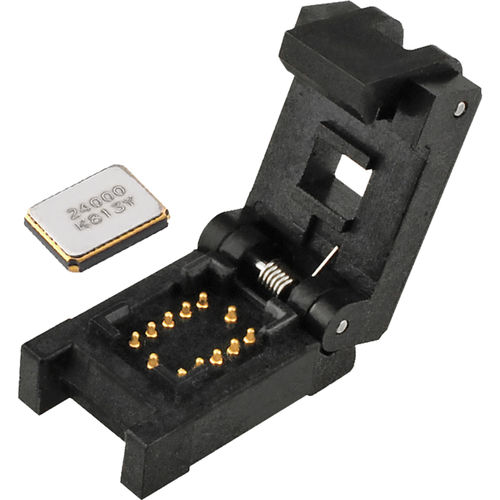 Socket di test per dispositivi elettronici al quarzo - GU10 Series - JC CHERRY INC. - di burn-in / per alta frequenza / manuale