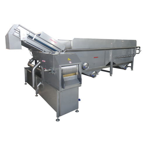 Lavatrice agroalimentare per verdura - TUTW02 - TABANLI MAKINA SAN VE TIC LTD STI - a nastro / di risciacquo / a immersione