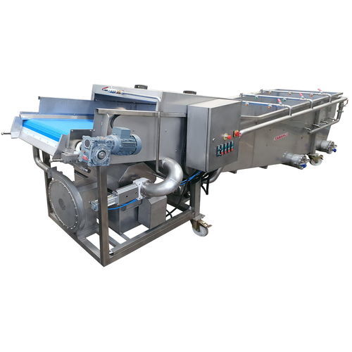 Lavatrice agroalimentare per verdura - TUTW01 - TABANLI MAKINA SAN VE TIC LTD STI - per frutta / di risciacquo / a tamburo