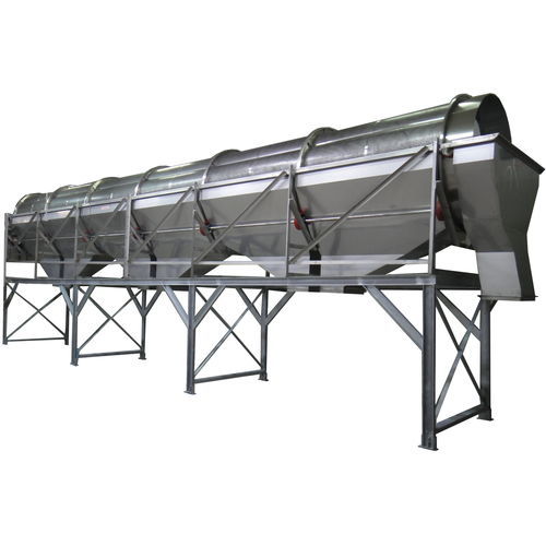 Macchina di smistamento per l'industria agroalimentare - TABANLI MAKINA SAN VE TIC LTD STI - per verdura / per cereali / rotativa