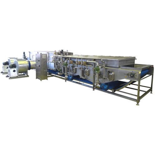 Blancher per verdure - TBBC01 - TABANLI MAKINA SAN VE TIC LTD STI - per l'industria agroalimentare / a vapore / a nastro