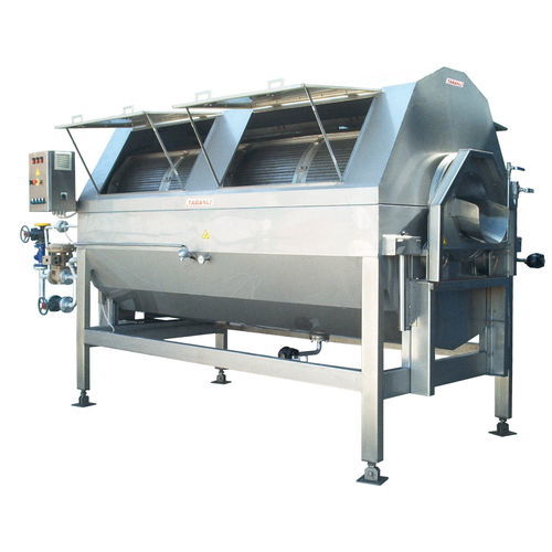 Blancher per verdure - TSDB - TABANLI MAKINA SAN VE TIC LTD STI - per funghi / per l'industria agroalimentare / a vapore