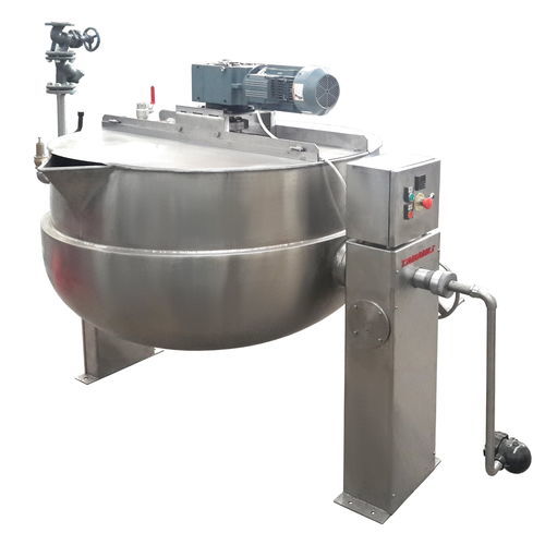 Cuocitore industriale a vapore - TB5001M - TABANLI MAKINA SAN VE TIC LTD STI - a doppio rivestimento / per batch / per pasta