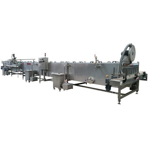 Pastorizzatore-raffreddatore a tunnel - TPCT - TABANLI MAKINA SAN VE TIC LTD STI - per l'industria agroalimentare / continuo