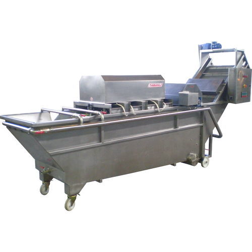 Lavatrice agroalimentare per cetrioli - TVBW - TABANLI MAKINA SAN VE TIC LTD STI - per peperoni / a spazzzola