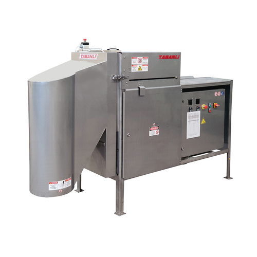 Affettatrice a taglio trasversale - TTS1D - TABANLI MAKINA SAN VE TIC LTD STI - per frutta e verdura / automatica / a coltelli