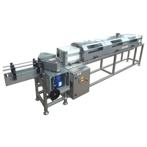 Sciacquatrice-sterilizzatrice di bottiglie di vetro - TJBRS01 - TABANLI MAKINA SAN VE TIC LTD STI - di lattine per prodotti alimentari