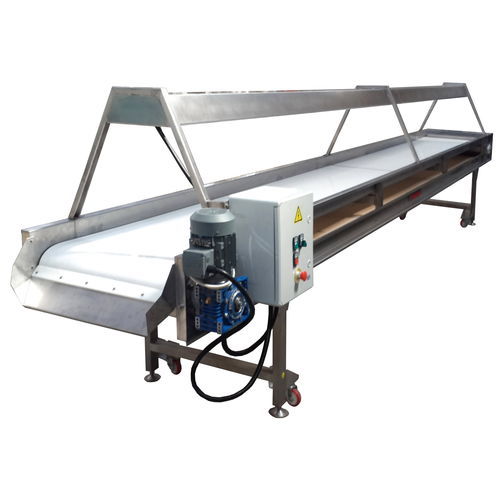 Trasportatore a nastro - TIBC - TABANLI MAKINA SAN VE TIC LTD STI - per ispezione / con motore elettrico / per frutta