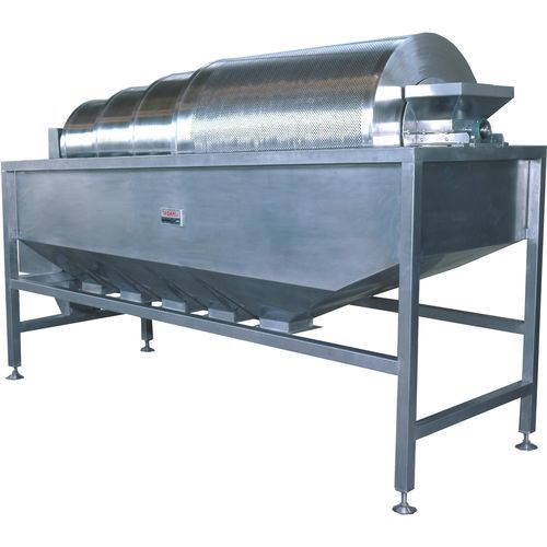 Calibratrice per fragole - TTSS - TABANLI MAKINA SAN VE TIC LTD STI - per alimenti congelati / a tamburo / compatta