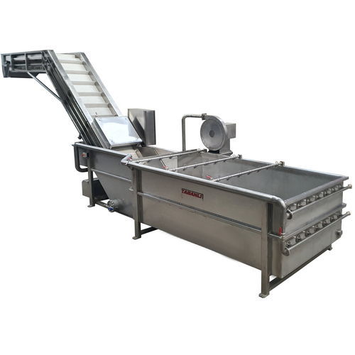 Lavatrice agroalimentare per frutta - TMW01 - TABANLI MAKINA SAN VE TIC LTD STI - a ventilatore / di risciacquo / con nastro trasportatore