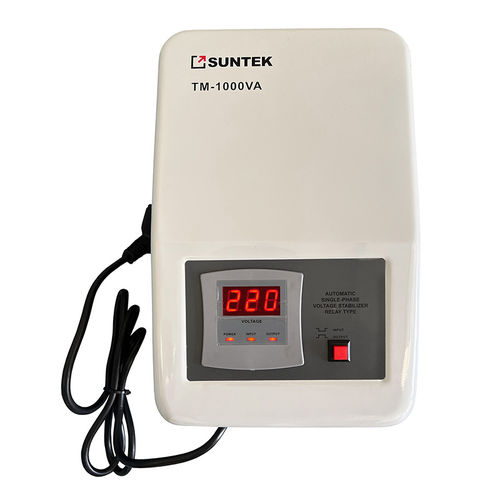 Stabilizzatore di tensione monofase - SUNTEK TM-1OOOVA - Electrosheriff - automatico