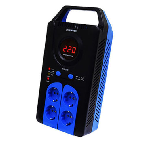 Stabilizzatore di tensione monofase - SUNTEK PR 500 VA - Electrosheriff - trifase / elettronico