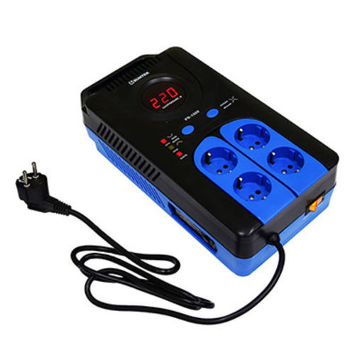 Stabilizzatore di tensione monofase - SUNTEK PR 1000 VA - Electrosheriff - trifase / elettronico