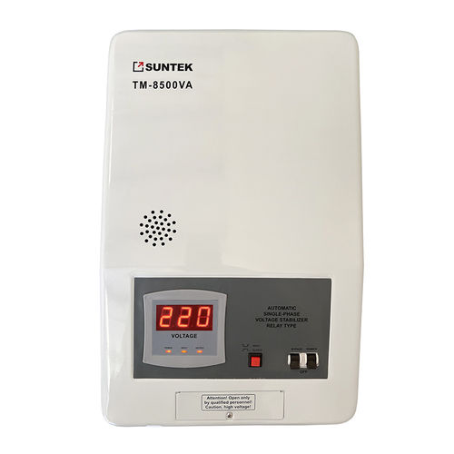Stabilizzatore di tensione monofase - SUNTEK TM-8500VA - Electrosheriff - automatico