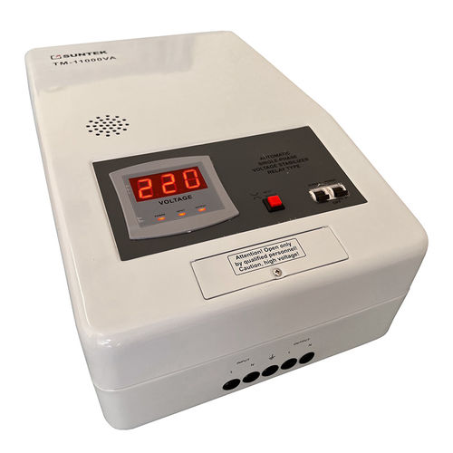 Stabilizzatore di tensione monofase - SUNTEK TM-110OOVA - Electrosheriff - automatico