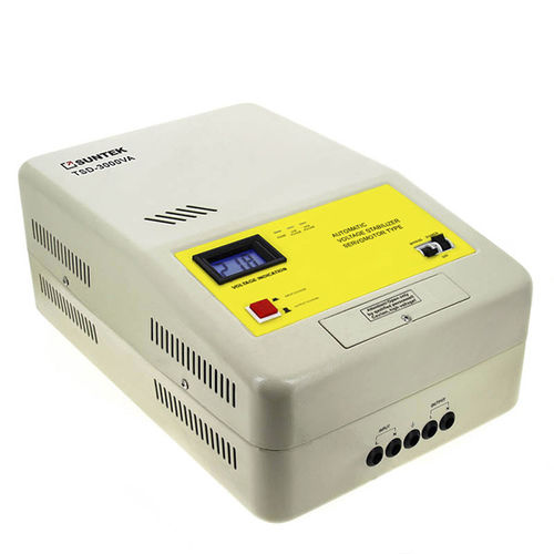 Stabilizzatore di tensione monofase - SUNTEK 3000 VA EM - Electrosheriff - trifase / automatico