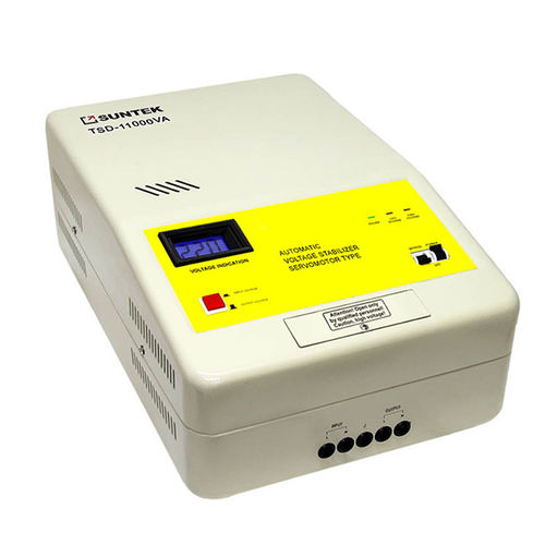 Stabilizzatore di tensione monofase - SUNTEK 11000 VA EM - Electrosheriff - trifase / automatico