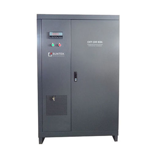 Stabilizzatore di tensione monofase - SUNTEK 100 KVA - Electrosheriff - trifase / automatico