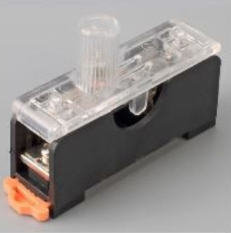 Porta fusibile per montaggio su pannello - H3-21 - Shenzhen Deer Electronic Co.,Ltd. - per morsetto componibile