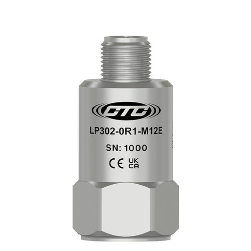 Sensore di accelerazione a vibrazione - LP302-M12E - CTC - ermetico