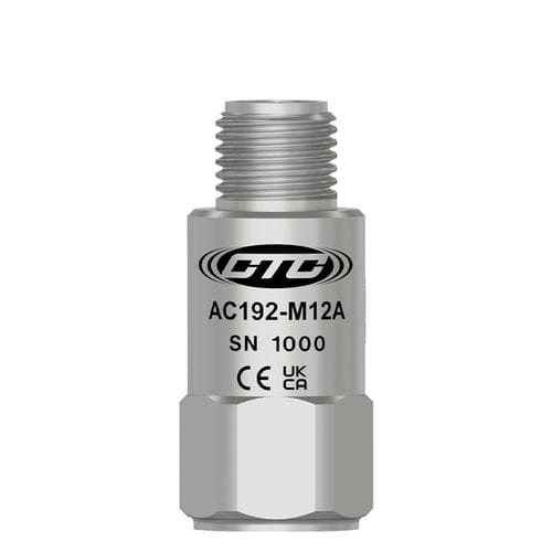 Accelerometro compatto - AC192-M12A - CTC - ermetico