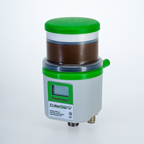 Lubrificatore a punto singolo - FlexxPump1 125 series - TRIBOSERV - elettromeccanico / progressivo / a batteria