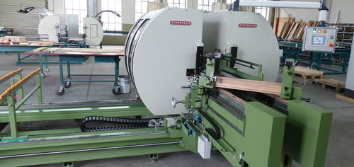 Macchina da taglio di blocchi - PAKUE F - Gebr. Schröder GmbH - controllata da PLC / automatica / a rulli
