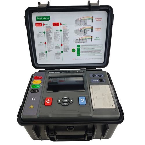 Tester di resistenza di terra - HZJD-3002E - Huazheng Electric - di corrente di fuga / per impianto elettrico / per attrezzature elettriche