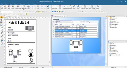 Software di interfaccia - LABELVIEW  - TEKLYNX - di qualità / di sviluppo / di creazione