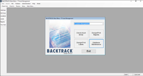 Software di gestione di asset - BACKTRACK - TEKLYNX - di sviluppo / di regolazione / per reportistica