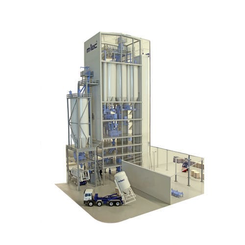 Centrale di betonaggio stazionario - MTA - M-TEC Mathis Technik - compatto / verticale