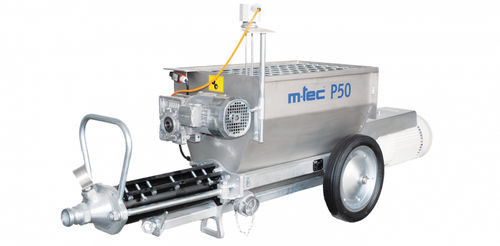 Pompa centrifuga - CONNECT P50 3DCP - M-TEC Mathis Technik - per cemento / per massetto autolivellante / a leva