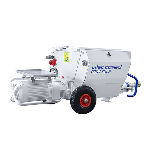 Pompa centrifuga - CONNECT® P20 3DCP - M-TEC Mathis Technik - per cemento / elettrica / a innesco manuale