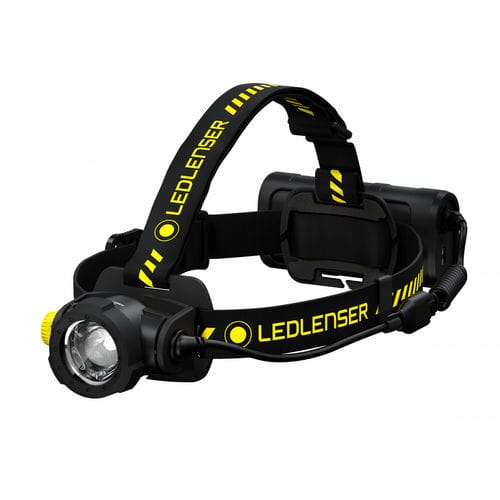 Torcia frontale LED - H series - Ledlenser GmbH&Co. KG - da lavoro / ricaricabile / rinforzata