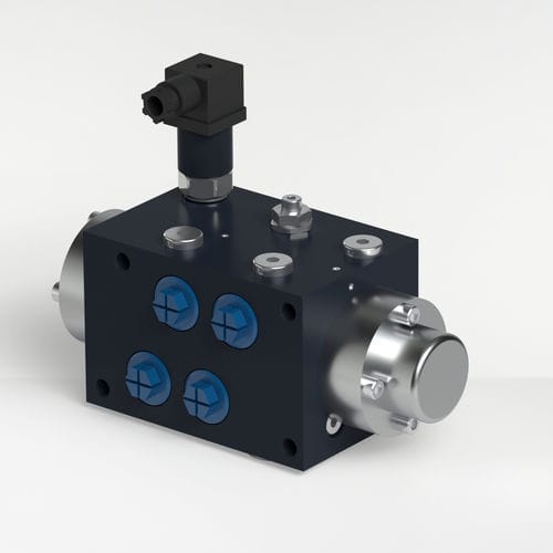 Distributore idraulico a cassetto - VB70 - Andreas Lupold Hydrotechnik GmbH - a leva