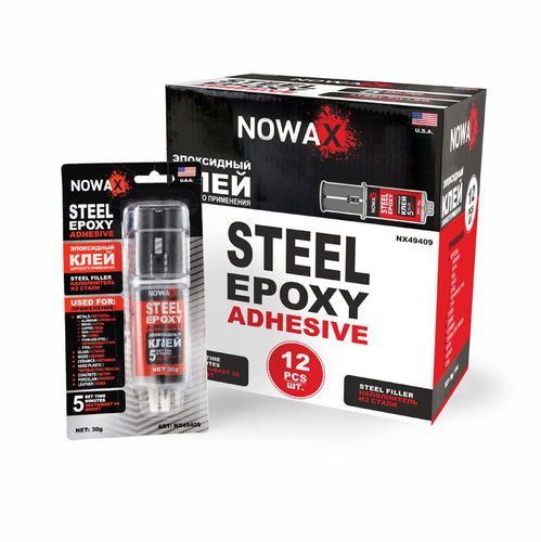 Colla epossidica - NX49409 - Nowax - per alluminio / per plastica / per ceramica