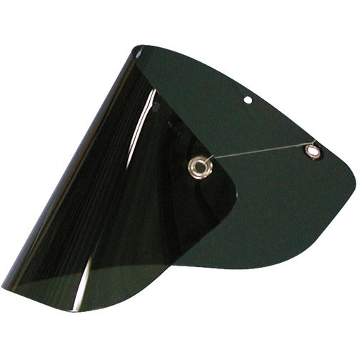 Visiera di protezione verde - GFKVI405 - Rudolf Uhlen GmbH - contro gli UV / contro i prodotti chimici / resistente agli spruzzi
