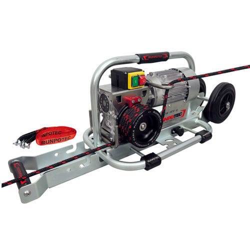 Cabestano di tiraggio - CW 800 E - Runpotec GmbH - con motore brushless DC / per cavo / a corda