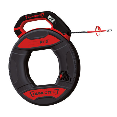 Tira-cavo in fibra di vetro - RP 5 - Runpotec GmbH - in poliestere / portatile