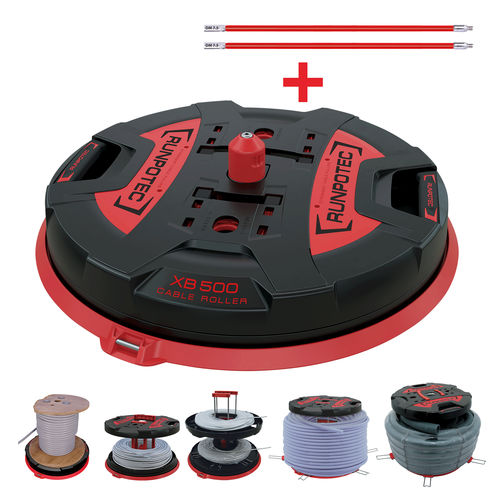 Svolgitore per torrette - XB 500 T - Runpotec GmbH - di cavi / manuale / compatto