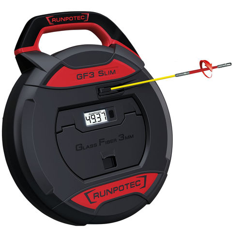 Tira-cavo in fibra di vetro - GF3  SLIM - Runpotec GmbH - portatile