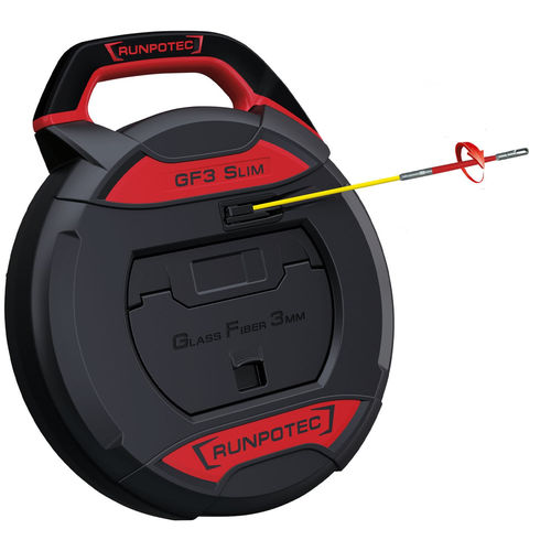 Tira-cavo in fibra di vetro - GF3 SLIM - Runpotec GmbH - portatile