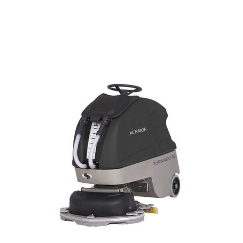 Lavasciuga pavimenti uomo a terra - TURNADO 82 - Vermop Salmon GmbH - elettrica / a batteria / compatta