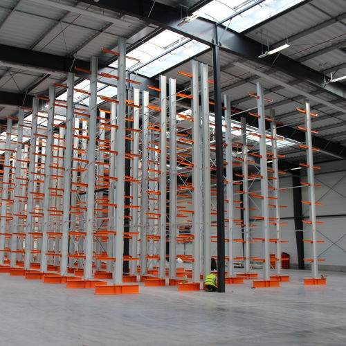 Scaffalatura cantilever - Logimax Polska Sp. z o.o. - unilaterale / a doppia faccia / per carichi lunghi